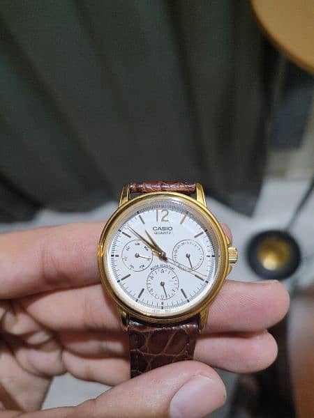 Casio Vintage Chronograph Watch 0