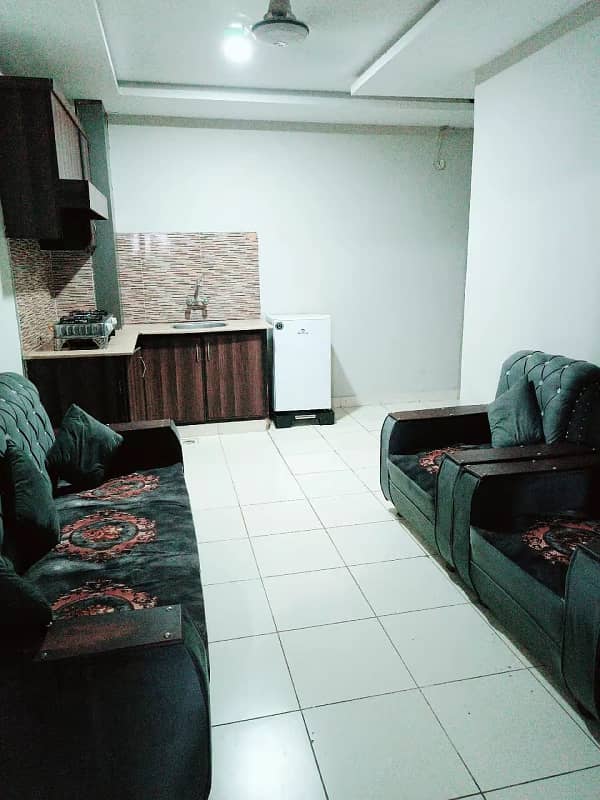 Monthly 1bed full furniched apartment available for rent 1