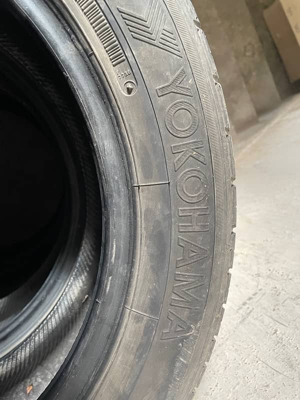 yokohama tyre 16inch old but max 40k used 2