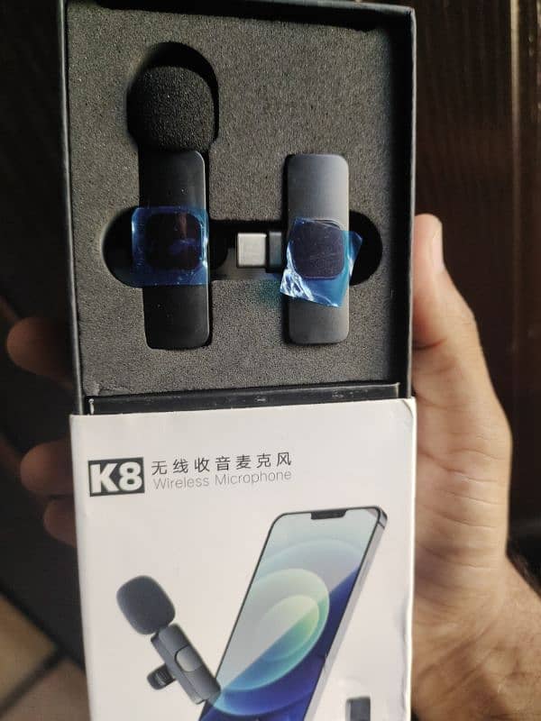 K8 Wireless Microphone| New Microphone | Wireless Mic | Bluetooth mic 3