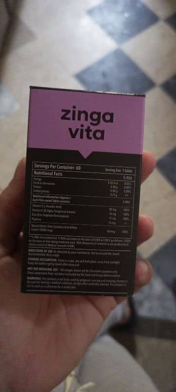 zinga vita Biotin 1