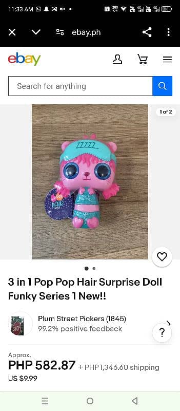 Pop Pop hair Surprise Doll 2