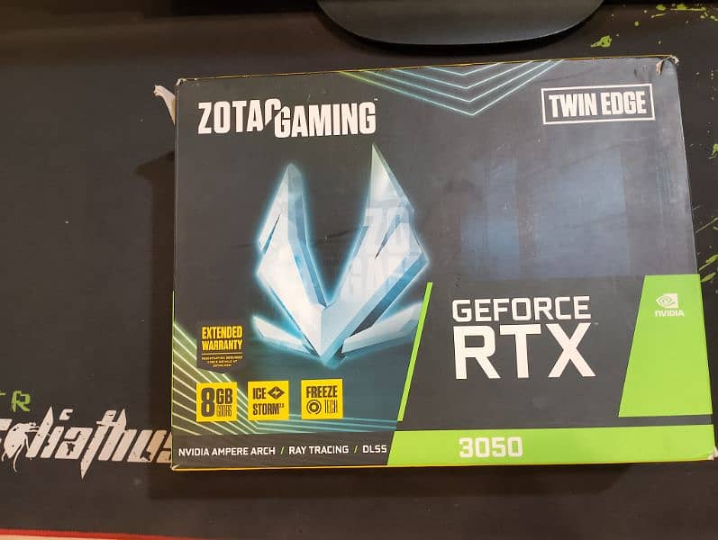 ZOTAC RTX 3050 8GB TWIN EDGE GRAPHIC CARD 1