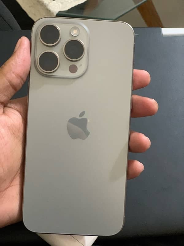 iPhone 15 Pro Max 512 Gb Natural Titanium PTA Approved 2