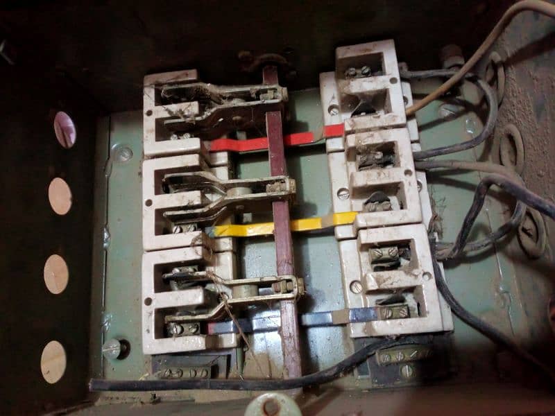 Three phase changeover 500 volt 1