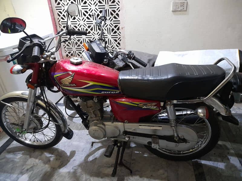 honda 125 2017 model isb number 8