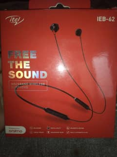 Itel neackband wireless earphone