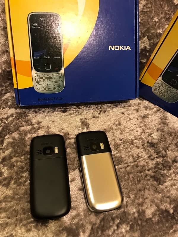 NOKIA 6303c METAL BODY 1