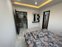 One Bedroom Fully Furnished Apartment Is Available For Rent In AA Block Bahria Town Lahore