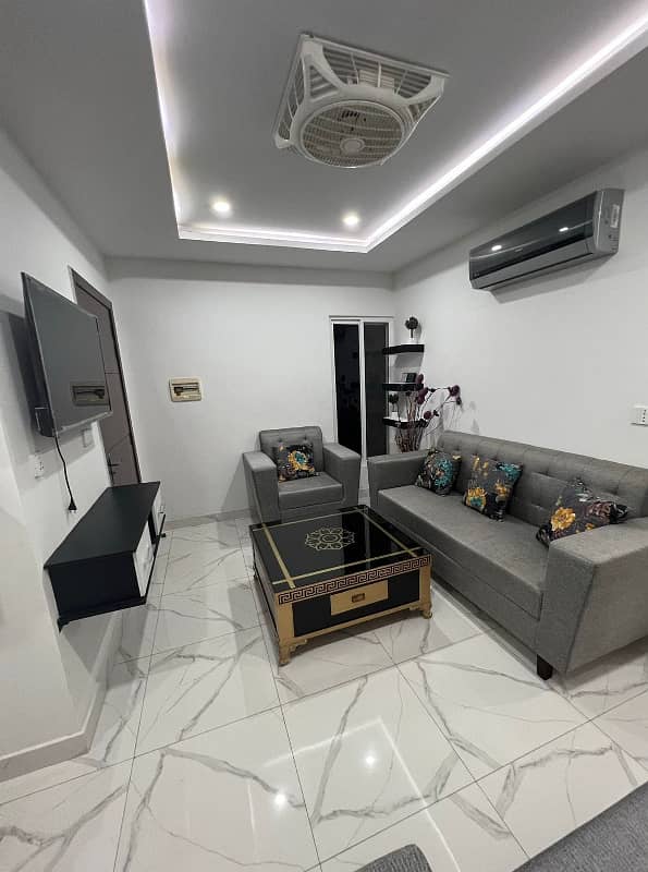 One Bedroom Fully Furnished Apartment Is Available For Rent In AA Block Bahria Town Lahore 8