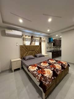 Studio Fully Furnished Apartment Is Available For Rent In Sector D Bahria Town Lahore