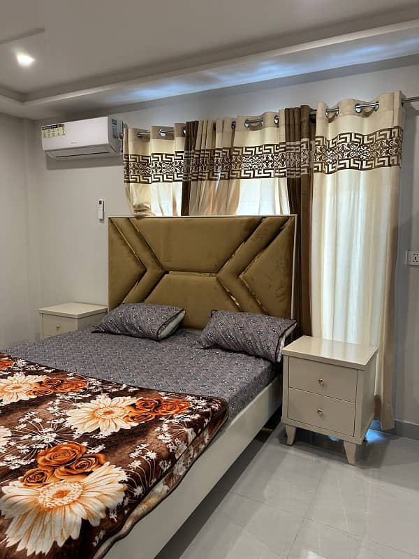 Studio Fully Furnished Apartment Is Available For Rent In Sector D Bahria Town Lahore 7