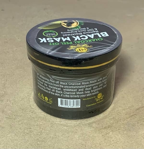 Black Head removel Charcoal Face Mask Powder - 100% Natural - 80 gm 4