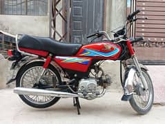 Honda CD70 2019 Lahore Number Total Genuine 0