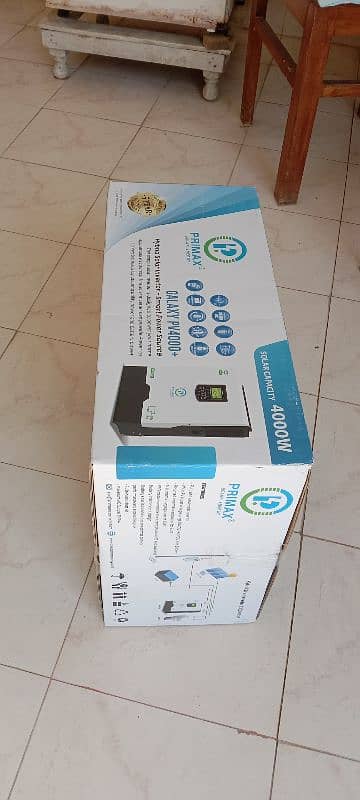 5 months used open warranty primax pv4000+ 5