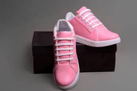 women rexine sneakers