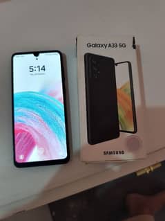 samsung a33 with box