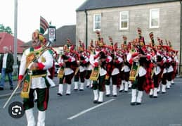 Fauji Band Baja/Dhol for mendi & barat event/Pipe band baja services 0