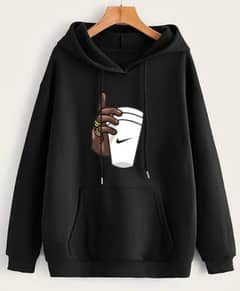 1 Pc Men's Cotton Graphic Sublimation Hoodie