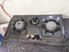 Almost New Gas Stove with table for sale