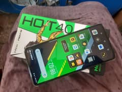 Infinix hot 40 full box 8+8/256 in warrenty