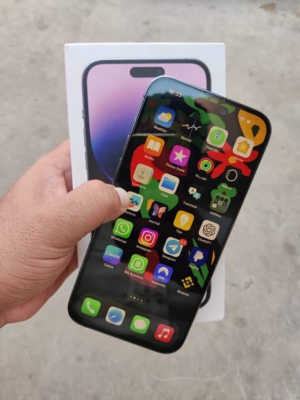 iPhone 14 Pro Max 256GB JV With Box 0325 0077710 2