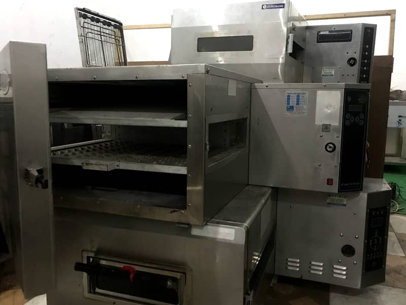 Pizza Oven Korean/conveyer pizza oven/ bakery oven/deep fryer 1