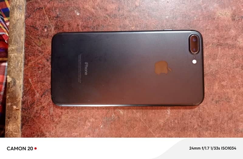 Iphone 7 Plus 128 GB PTA Approved black colour 0