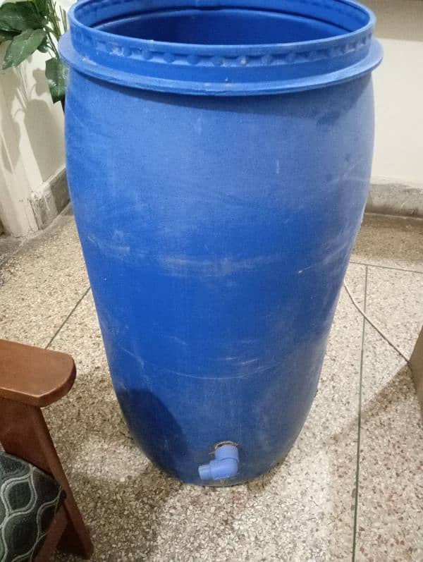 Water Tank | Water Drum | 200 liters | With Heating Rod 1