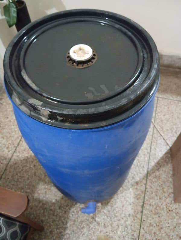 Water Tank | Water Drum | 200 liters | With Heating Rod 3