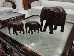 Antique Elephant Shaped decoration pieces.