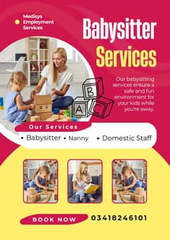 Experienced Babysitters Nanny Maid Nurse | Baby sitters Cook Chef