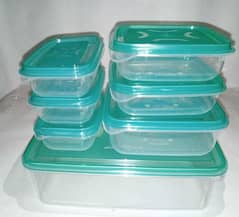 Food Storage Box Pack of 7 0