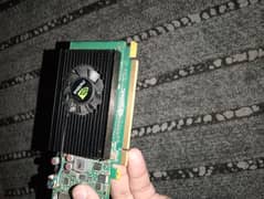 graphic card 1gb Nvidia nvs 310.  with connected