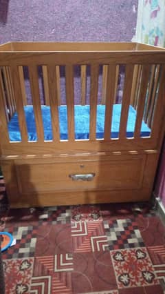 Kids cot . . custom made and excellent material. . Almost New condition