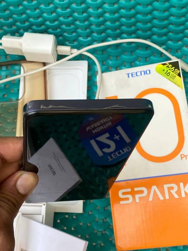 Tecno 12 256gb with werntay full box 6