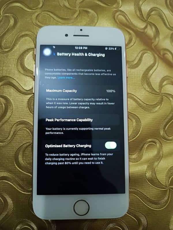 I phone 8 non pta 64 gb 100 battery health 1