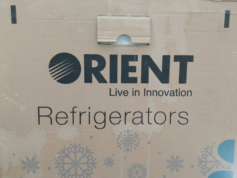 New Refrigerator Orient Black and Hairline Gray Color 0