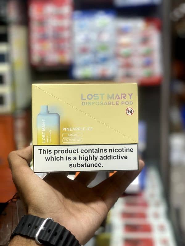 Lost Mary Disposable Pod || Disposable Vape pod BM600 || E Cig Vape 0