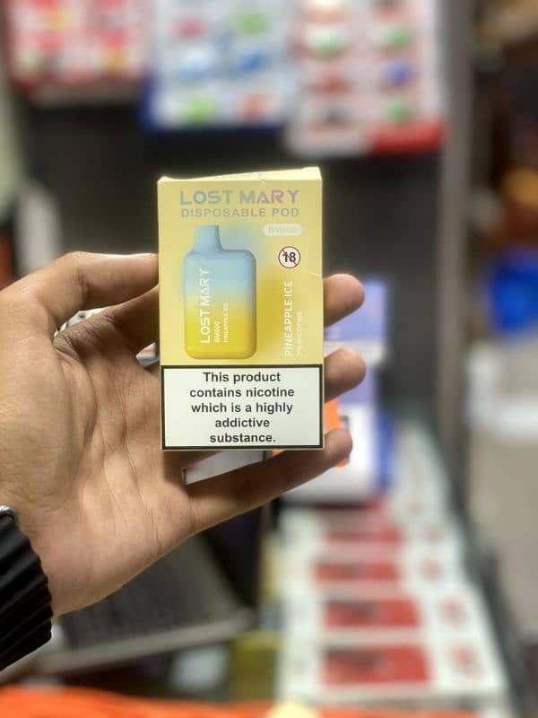 Lost Mary Disposable Pod || Disposable Vape pod BM600 || E Cig Vape 1