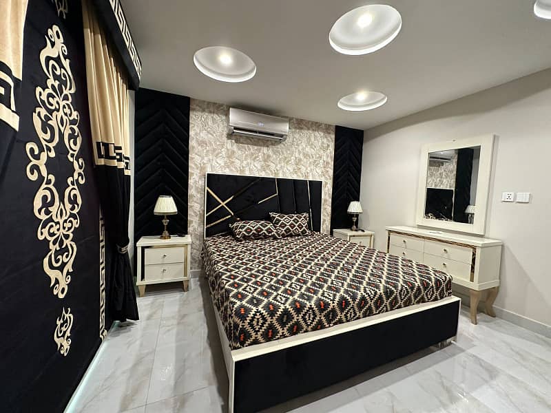 One Bedroom Fully Furnished Apartment Is Available For Rent In iqbal Block Bahria Town Lahore 8