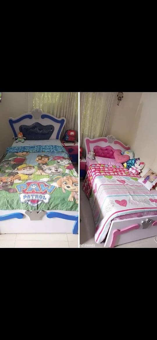 Kids bed | baby Bed | kids wooden bed | Kid Furniture | Double bed 15