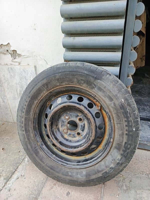 Tyre With Rim 0