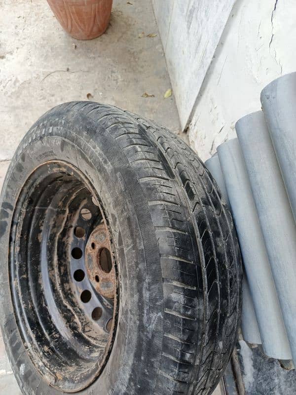 Tyre With Rim 9