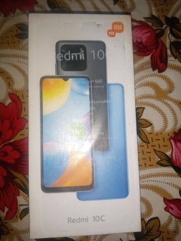 Redmi10c good condition phone urgent sale 5