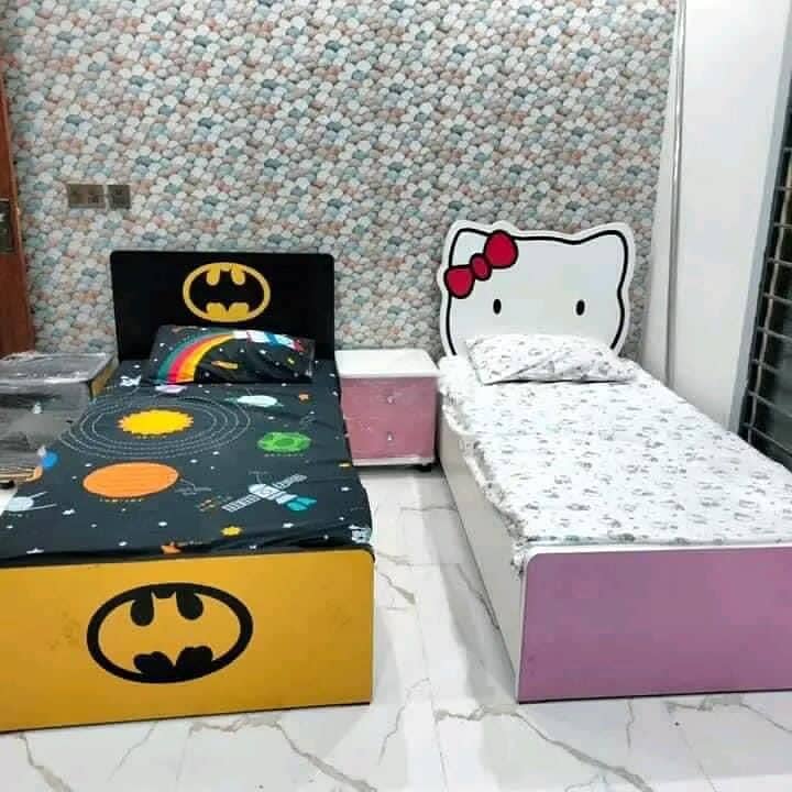 Kids bed | baby Bed | kids wooden bed | Kid Furniture | Double bed 17