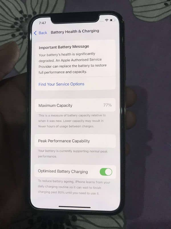 iPhone Xs non pta 7