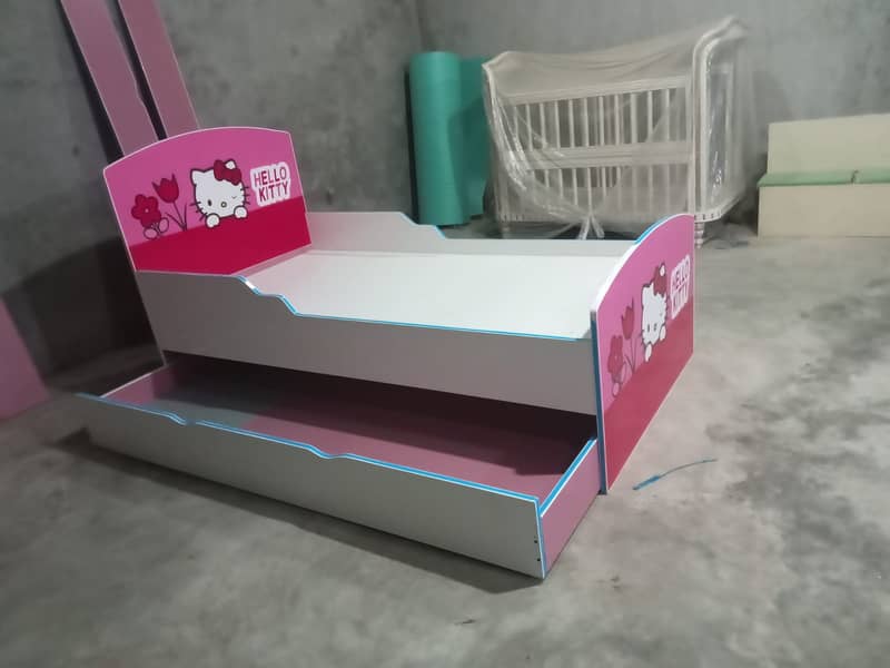 Kids bed | baby Bed | kids wooden bed | Kid Furniture | Double bed 1