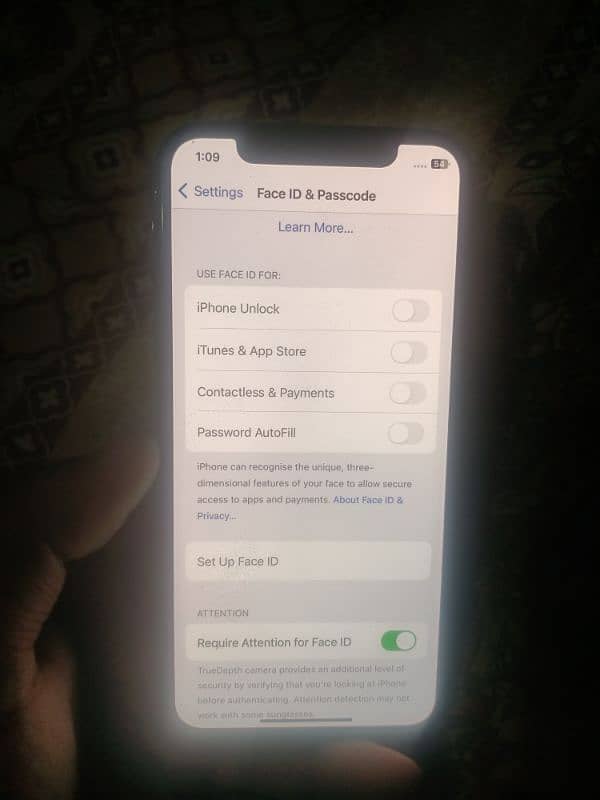 I phone Xs factory unlock 64gb condition 10by9 5