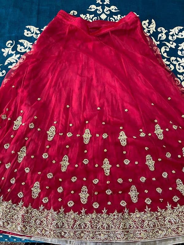 Bridal Lehnga- Pretty Wedding Dress- Lehnga, short frock with tail 5